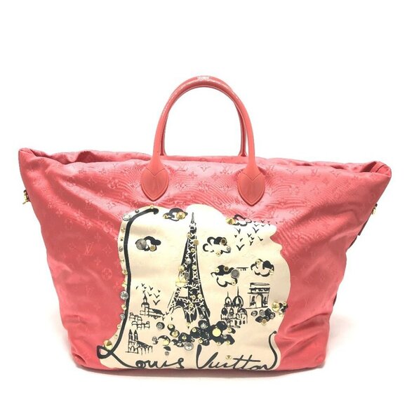 LOUIS VUITTON M94090 Cruise Line Monogram Cabas Nouvelle Vague Bag 2WAY Tote Bag - Picture 1 of 12